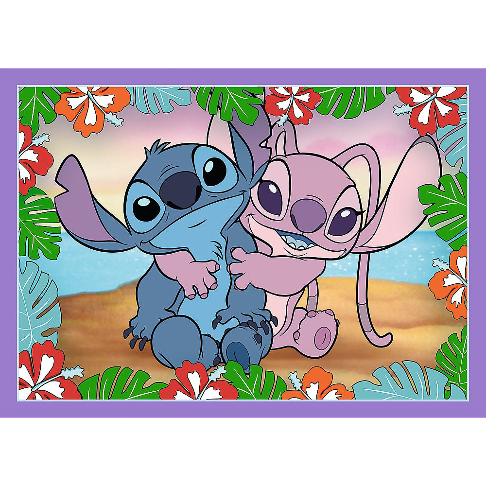 Trefl Puzzle 4 In 1 Disney Lilo & Stitch (54/48/35/70 Τμχ)